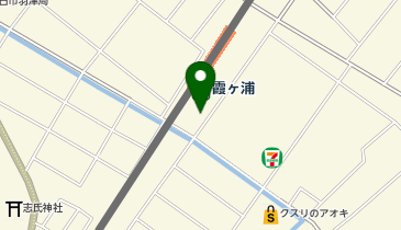 Pat近鉄霞ケ浦駅前駐車場の地図画像