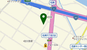 トラストパーク松島5丁目の地図画像