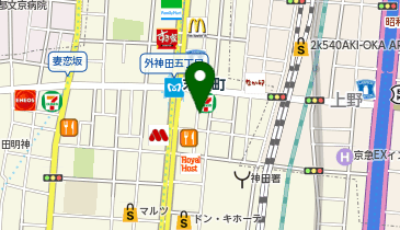 トラストパーク外神田4丁目の地図画像