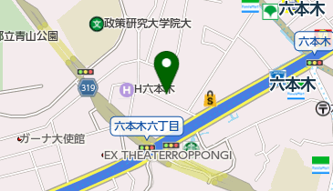 トラストパーク六本木7丁目の地図画像