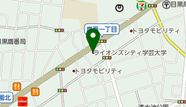 トラストパークライオンズシティ学芸大学の地図画像
