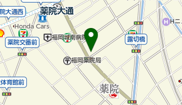 トラストパーク薬院12の地図画像