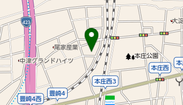 トラストパーク豊崎の地図画像