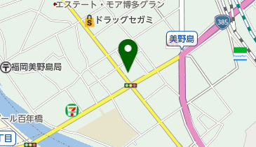 トラストパーク美野島2の地図画像