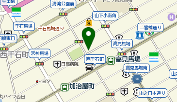トラストパーク高見馬場の地図画像