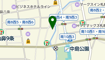 トラストパーク南9西4第3の地図画像