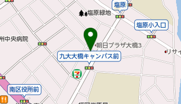 トラストパーク塩原の地図画像