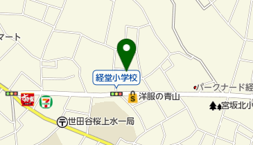 トラストパーク桜上水の地図画像