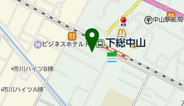 エーパーク下総中山駅前の地図画像