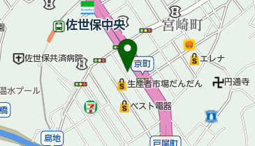 トラストパーク上京町の地図画像