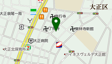 トラストパーク三軒家東の地図画像