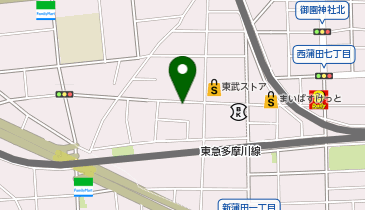 FINEパーキング東矢口第1の地図画像