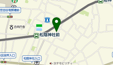 FINEパーキング若林第2の地図画像