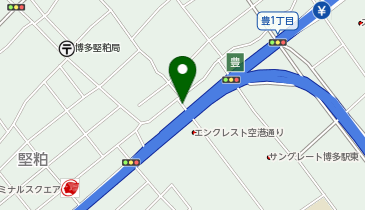 GooPa空港通りの地図画像