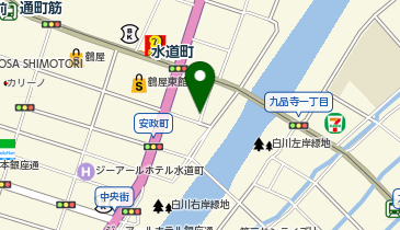 パークイン九州の地図画像