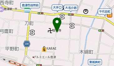 中町中央パーキングの地図画像