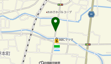 パーク忍ヶ丘の地図画像