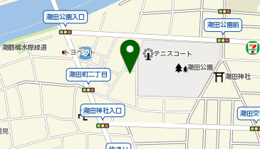 鶴見区潮田パーキングの地図画像