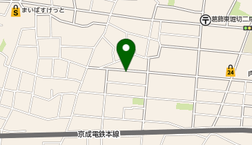 葛飾区東堀切パーキングの地図画像