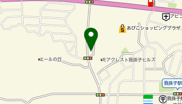 我孫子市我孫子パーキングの地図画像