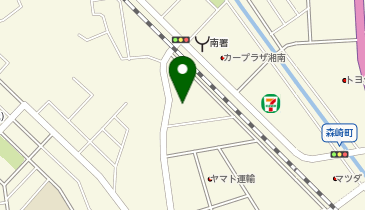 横須賀市森崎パーキングの地図画像