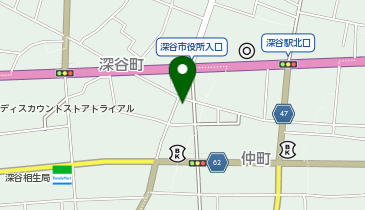 深谷市深谷町パーキングの地図画像