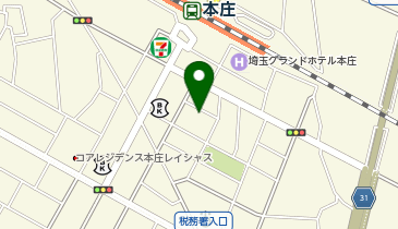 本庄市駅南第2パーキングの地図画像