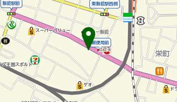 飯能市柳町パーキングの地図画像