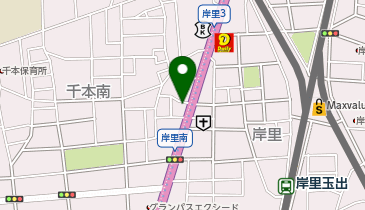 千本南第5パーキングの地図画像