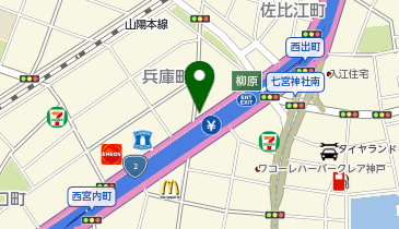 兵庫区兵庫町パーキングの地図画像