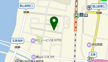 館山市北条パーキングの地図画像