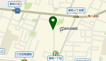 府中市新町パーキングの地図画像