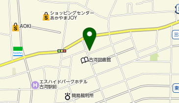 古河市東3丁目パーキングの地図画像