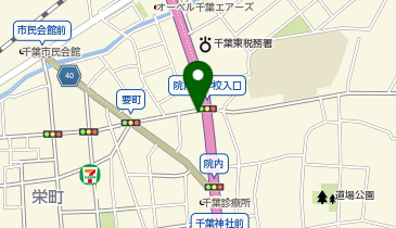 千葉市印内パーキングの地図画像