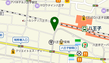 JR貨物八王子駅南口立体駐車場の地図画像