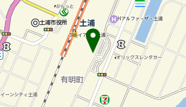 F開発 土浦駅第2駐車場の地図画像