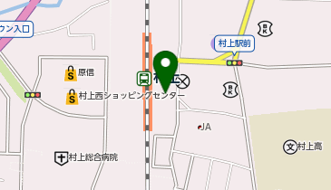 F開発 村上駅駐車場の地図画像