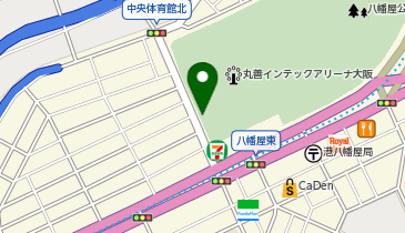 カンソーパーク大阪中央体育館の地図画像