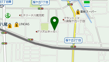 カンソーパーク八尾市桜ケ丘の地図画像