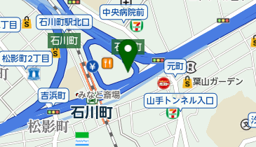 シスコンパーク石川町駐車場の地図画像