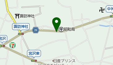 シスコンパーク昭島宮沢町第二の地図画像