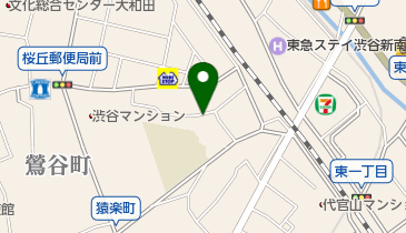 シスコンパーク渋谷鶯谷町第二の地図画像