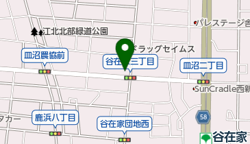 シスコンパーク谷在家の地図画像