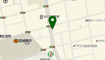 シスコンパーク仙台錦町の地図画像