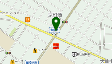 みんなの一条通第2パーキングの地図画像