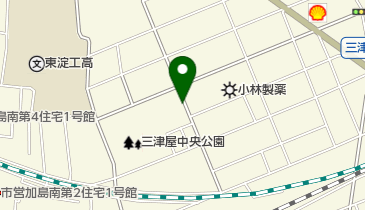 みんなの三津屋南パーキングの地図画像