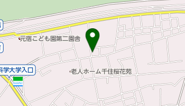 ウエストパーキング千住大川町の地図画像