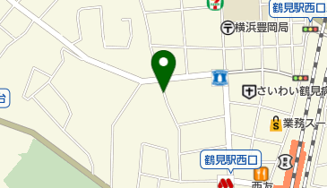 リパーク鶴見の地図画像