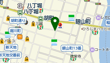 リパークワイド胡町の地図画像