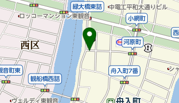 リパーク舟入町の地図画像